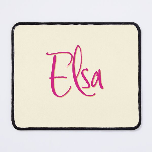Artikelvorschau, ELSA personalisiertes Schriftdesign entworfen und verkauft von CharlottePlaceArt.