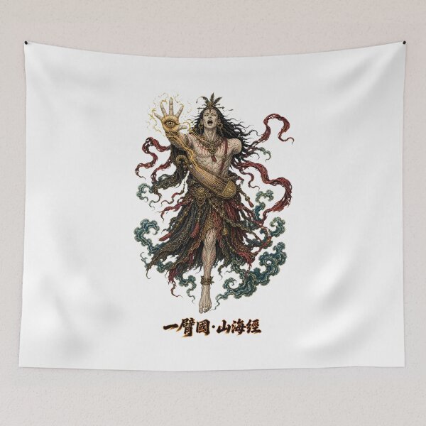 Item preview, One-Armed Nation — Shan Hai Jing designed and sold by holyminix.