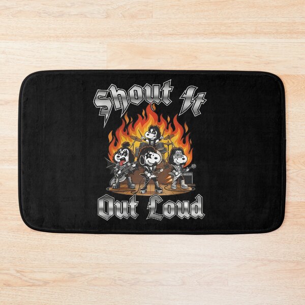 Item preview, Snoopy K.I.S.S Rock Band Shout It Out Loud designed and sold by sahilmitra.