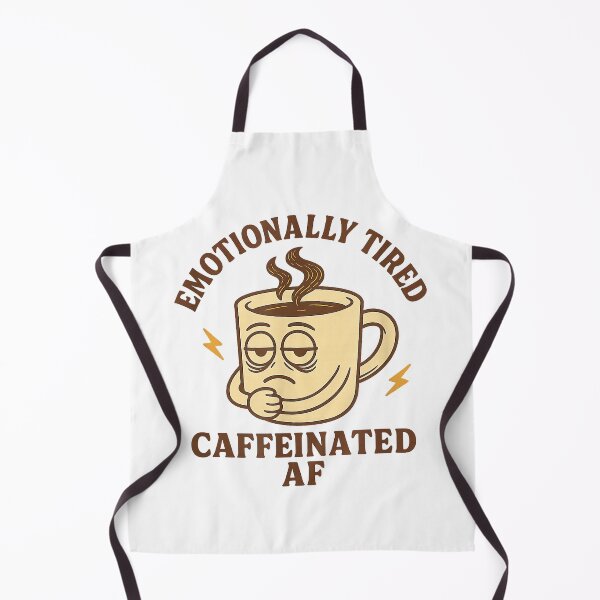 Item preview, Emotionally Tired Caffeinated AF T-Shirt designed and sold by SubStudio97.