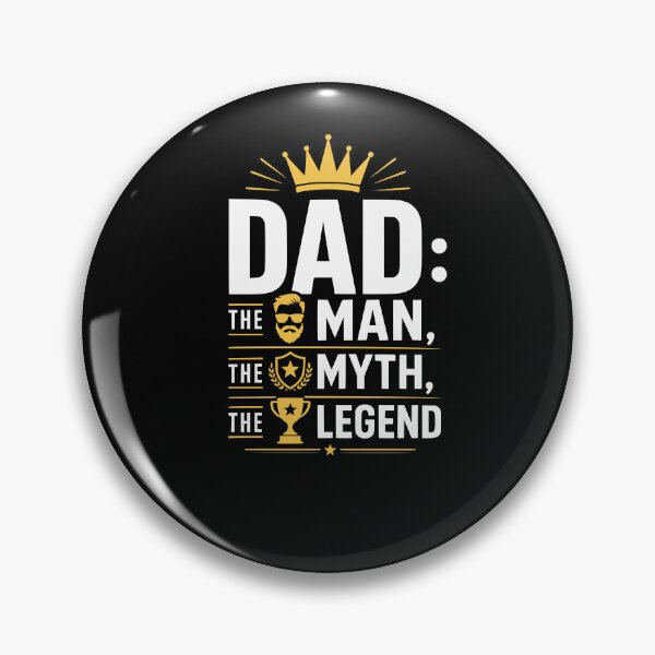 Item preview, Dad: the man, the myth, the legend – Father’s Day designed and sold by FreshPixelArt.