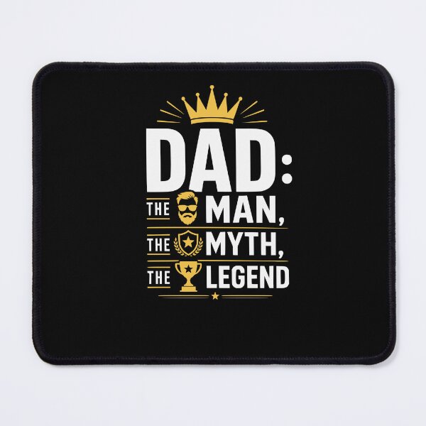 Item preview, Dad: the man, the myth, the legend – Father’s Day designed and sold by FreshPixelArt.