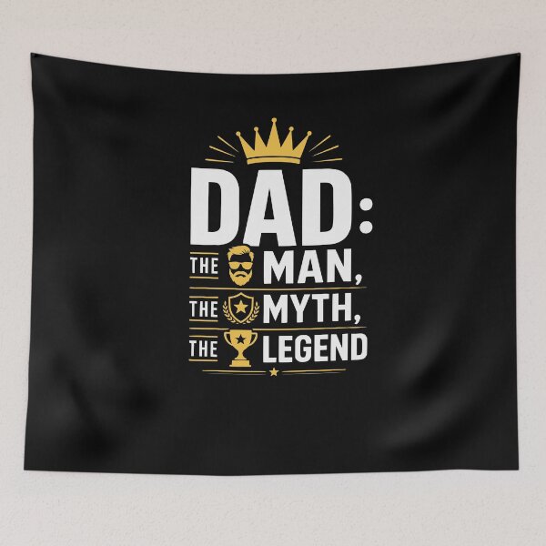 Item preview, Dad: the man, the myth, the legend – Father’s Day designed and sold by FreshPixelArt.