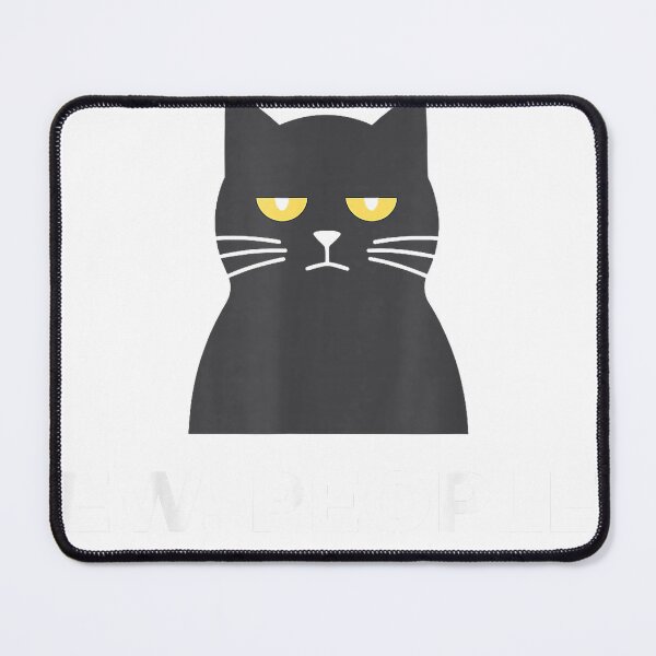 Item preview, Ew People Cat Funny Anti Social Introvert T-Shirt designed and sold by kevincuellar.