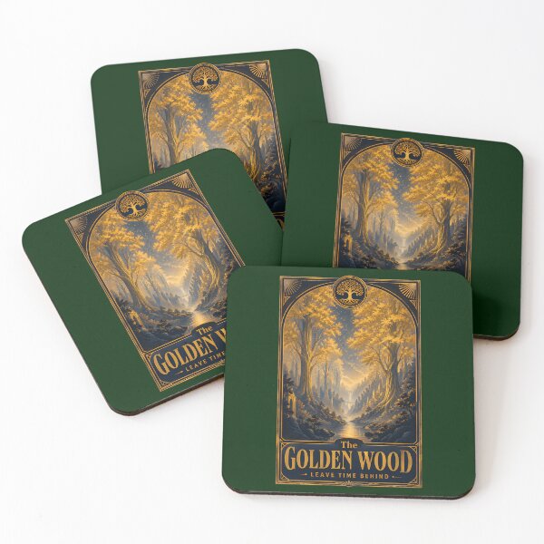 Item preview, The Golden Wood Travel Poster designed and sold by agearb.