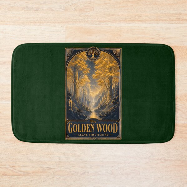 Item preview, The Golden Wood Travel Poster designed and sold by agearb.