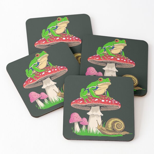 Item preview, Cottagecore Frog Mushroom Mom Shirt – Cute Frog and Snail Nature Aesthetic Tee designed and sold by ZyxDes.