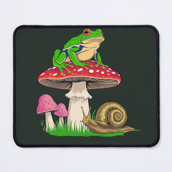 Item preview, Cottagecore Frog Mushroom Mom Shirt – Cute Frog and Snail Nature Aesthetic Tee designed and sold by ZyxDes.