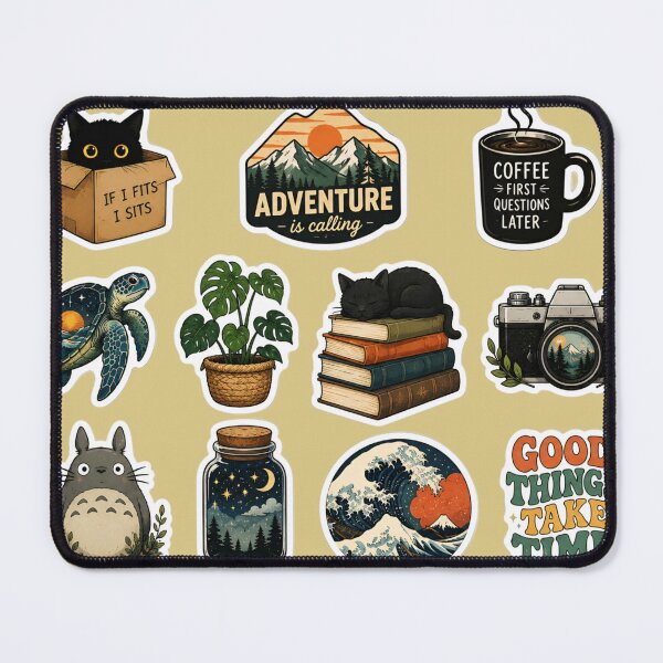 Item preview, Cozy Aesthetic Sticker Pack designed and sold by Peac7e.