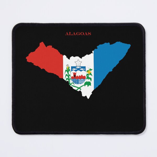 Item preview, Alagoas Map Flag Silhouette Brazil Heritage Gift designed and sold by NTGUILTY.