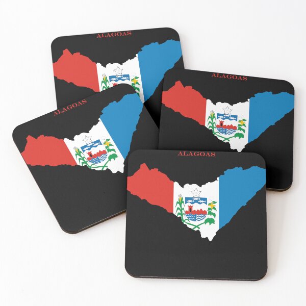 Item preview, Alagoas Map Flag Silhouette Brazil Heritage Gift designed and sold by NTGUILTY.