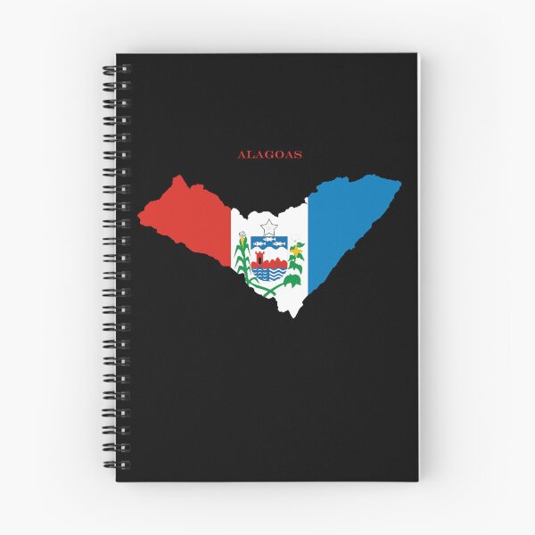 Item preview, Alagoas Map Flag Silhouette Brazil Heritage Gift designed and sold by NTGUILTY.