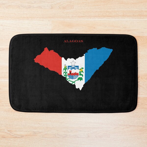 Item preview, Alagoas Map Flag Silhouette Brazil Heritage Gift designed and sold by NTGUILTY.
