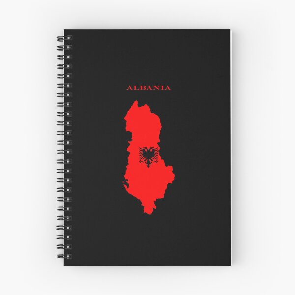 Item preview, Albania Map Flag Silhouette Albanian Pride Gift designed and sold by NTGUILTY.