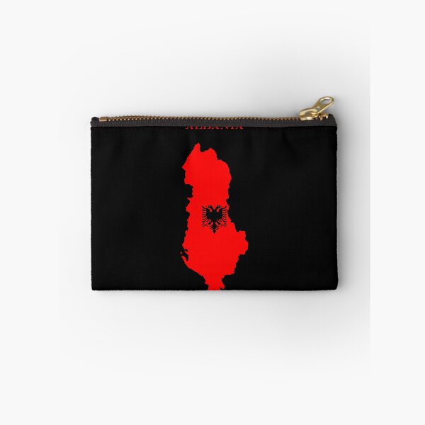 Item preview, Albania Map Flag Silhouette Albanian Pride Gift designed and sold by NTGUILTY.