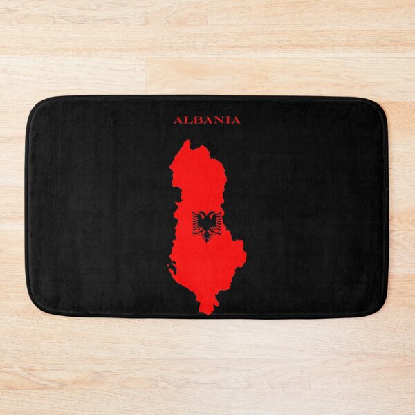 Item preview, Albania Map Flag Silhouette Albanian Pride Gift designed and sold by NTGUILTY.