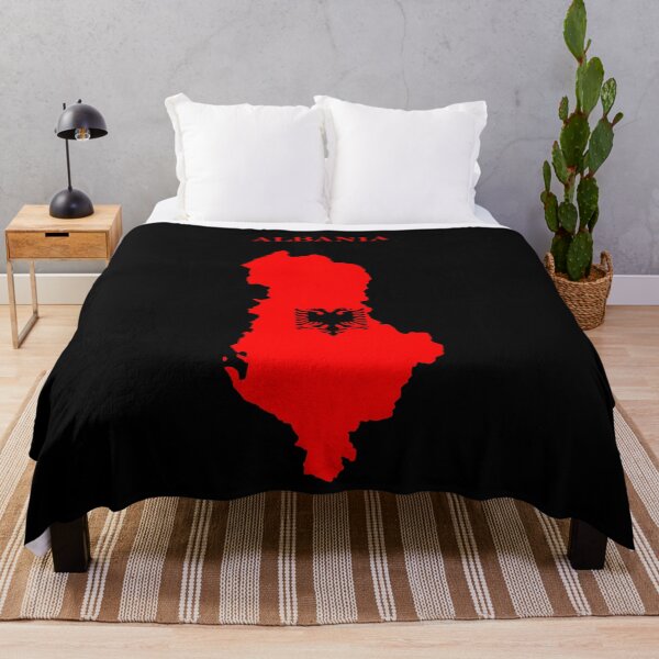 Item preview, Albania Map Flag Silhouette Albanian Pride Gift designed and sold by NTGUILTY.