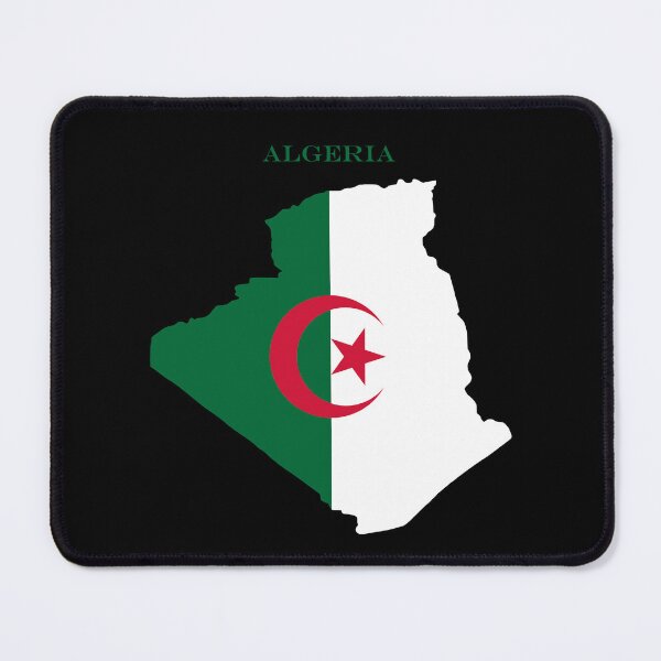 Item preview, Algeria Map Flag Silhouette Algerian Pride Gift designed and sold by NTGUILTY.