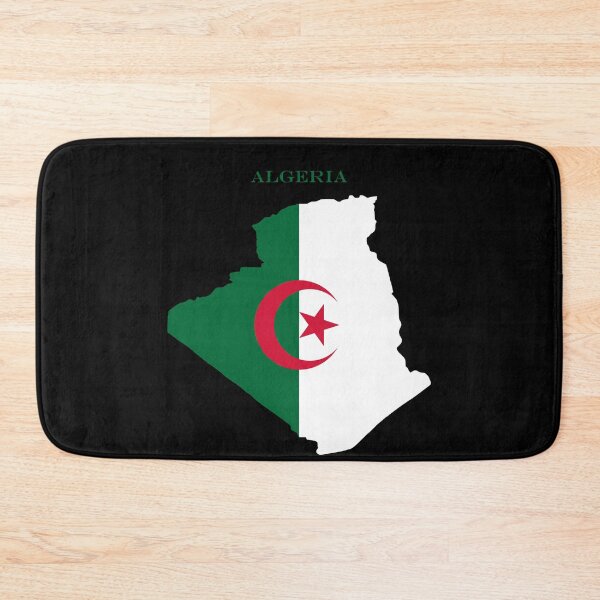 Item preview, Algeria Map Flag Silhouette Algerian Pride Gift designed and sold by NTGUILTY.