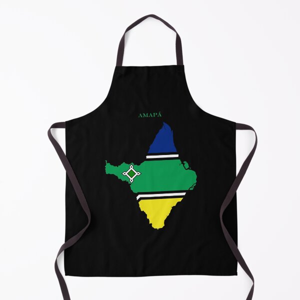 Item preview, Amapa Map Flag Silhouette Brazil Heritage Gift designed and sold by NTGUILTY.