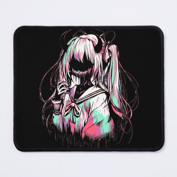 Item preview, Distorted Faceless Schoolgirl Horror designed and sold by Emegan Print Art.