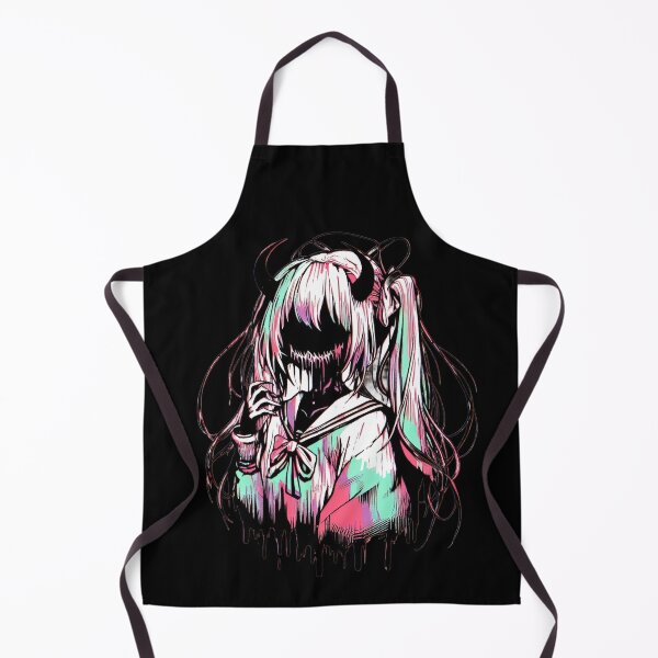 Item preview, Distorted Faceless Schoolgirl Horror designed and sold by Emegan Print Art.