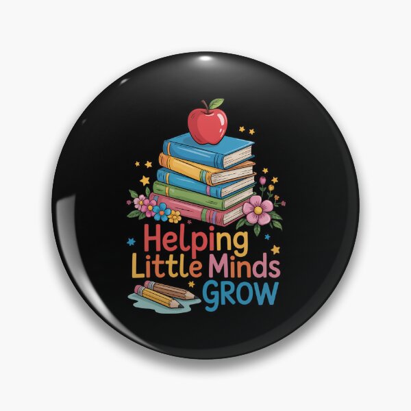Item preview, Helping Little Minds Grow Teacher Mental Health designed and sold by TrinaEspinoza.