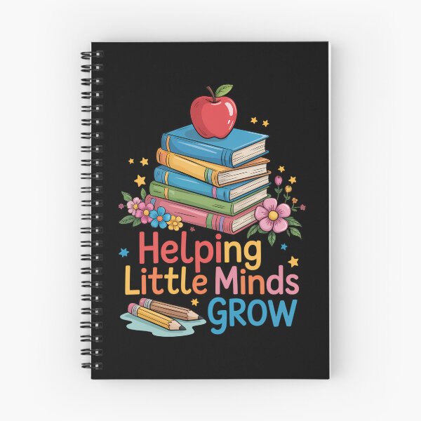Item preview, Helping Little Minds Grow Teacher Mental Health designed and sold by TrinaEspinoza.