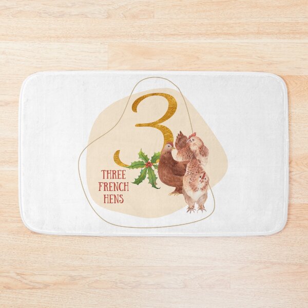 Item preview, Three French Hens designed and sold by S-and-W-4ever.