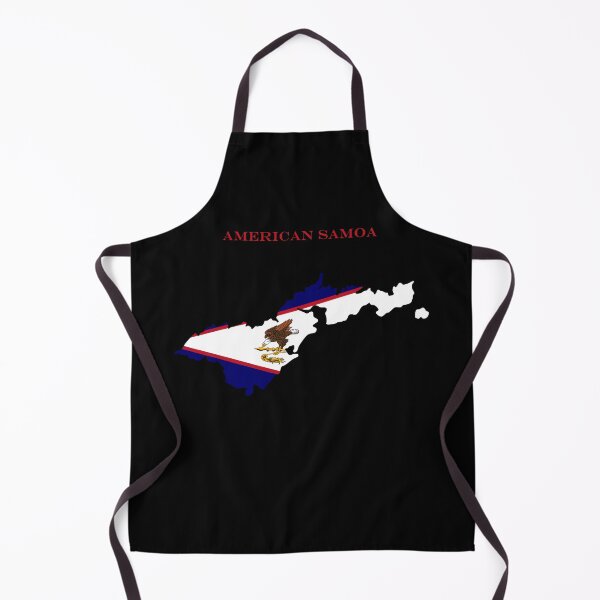 Item preview, American Samoa Map Flag Silhouette Heritage Gift designed and sold by NTGUILTY.