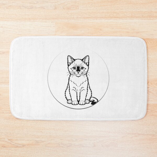 Item preview, Kitten Illustration. designed and sold by moths-minor.