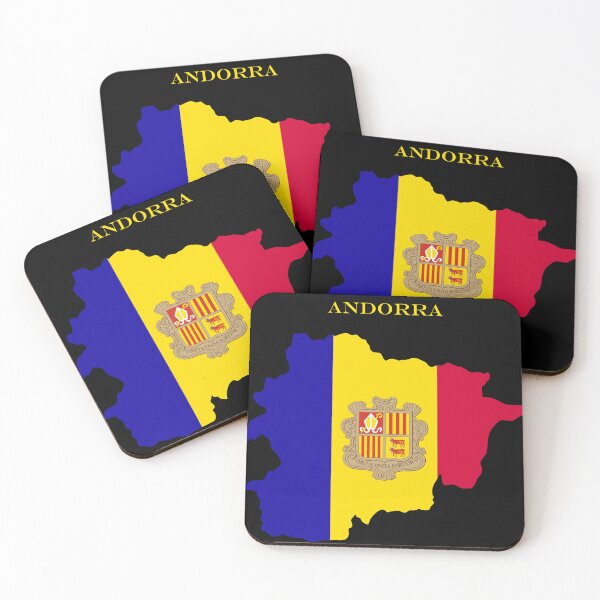 Item preview, Andorra Map Flag Silhouette National Pride Gift designed and sold by NTGUILTY.