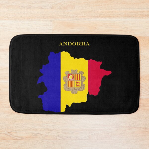 Item preview, Andorra Map Flag Silhouette National Pride Gift designed and sold by NTGUILTY.
