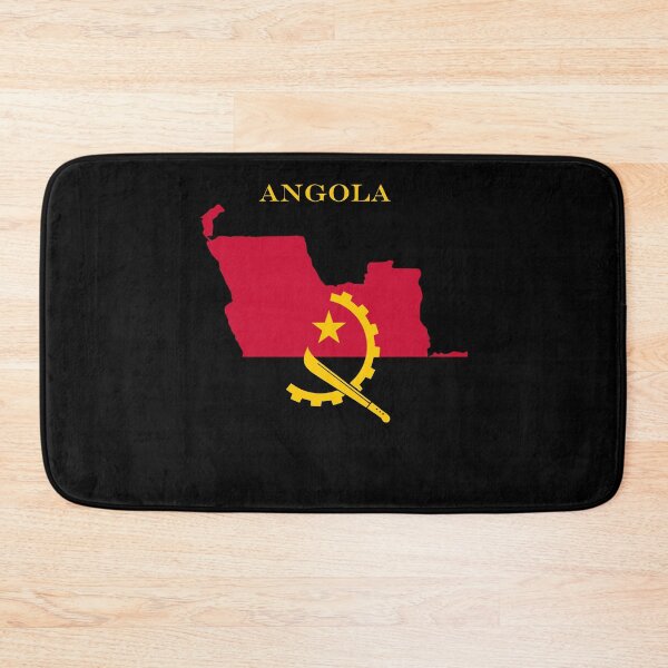 Item preview, Angola Map Flag Silhouette Angolan Pride Gift designed and sold by NTGUILTY.
