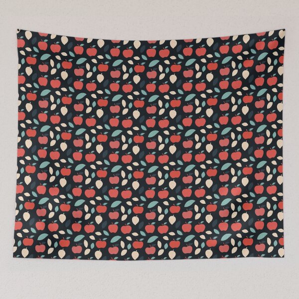 Item preview, Apple Orchard | Red Apple Seamless Pattern designed and sold by sundayclay.