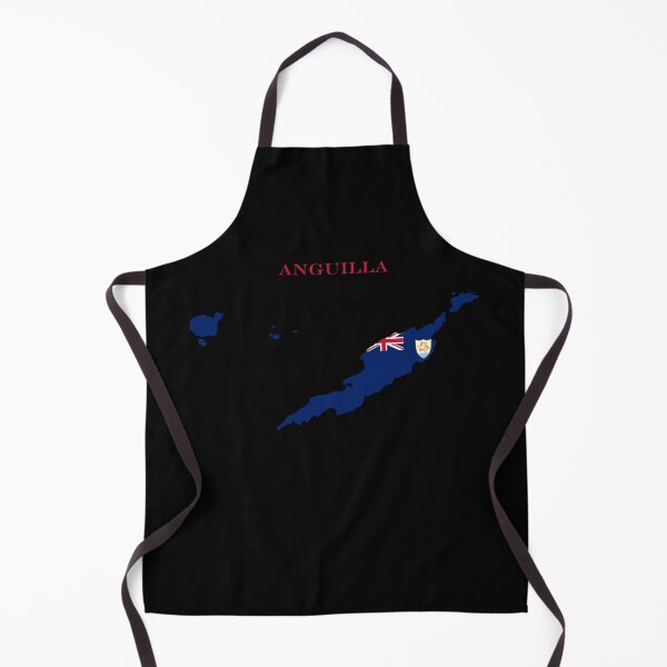 Item preview, Anguilla Map Flag Silhouette Heritage Gift designed and sold by NTGUILTY.