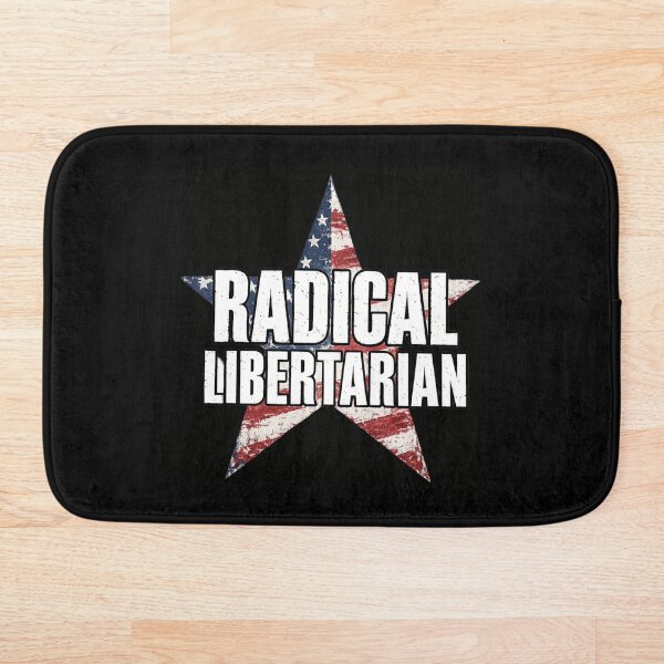 Aperçu de l'œuvre Étoile du drapeau américain libertarien radical créée et vendue par MaxLevelMerch.