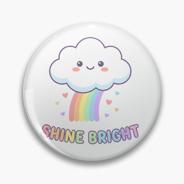 Item preview, Kawaii Rainbow Cloud Shine Bright Pastel Art designed and sold by LyoniHERA.