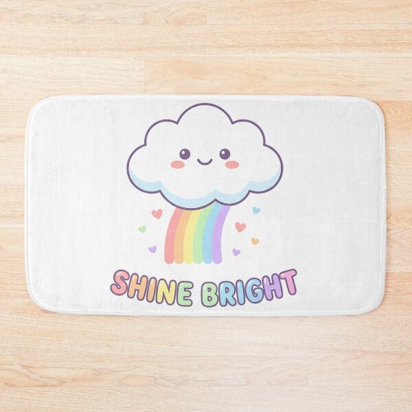 Item preview, Kawaii Rainbow Cloud Shine Bright Pastel Art designed and sold by LyoniHERA.