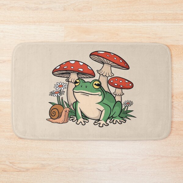 Item preview, Cute Frog Mushroom Shirt – Kawaii Frog Cottagecore Aesthetic Tee designed and sold by ZyxDes.