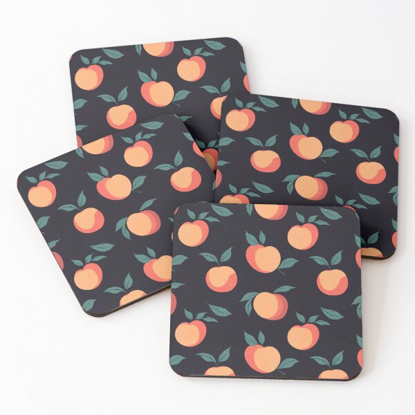 Item preview, Peachy Keen | Peach Fruit Seamless Pattern designed and sold by sundayclay.