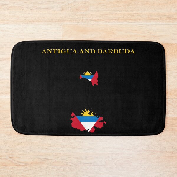 Item preview, Antigua and Barbuda Map Flag Silhouette Heritage Gift designed and sold by NTGUILTY.