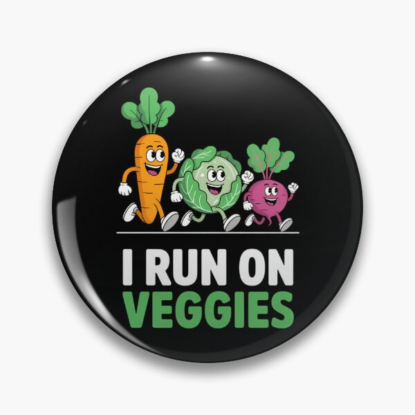 Item preview, Kardemumias I Run On Veggies Vegan designed and sold by TrinaEspinoza.