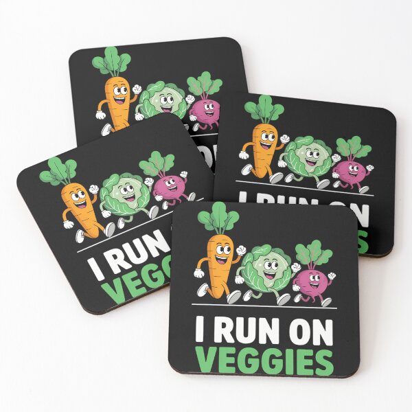 Item preview, Kardemumias I Run On Veggies Vegan designed and sold by TrinaEspinoza.