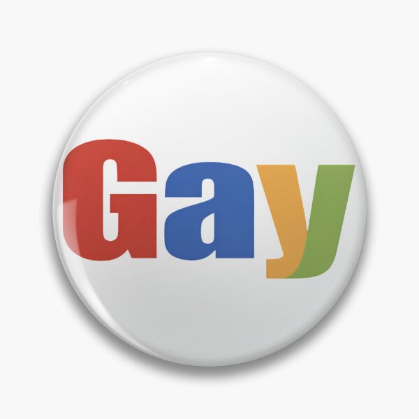 Item preview, Fun Ebay Logo GAY Lesbian Pride Rainbow Queer LGBTQ Novelty Happy Humor designed and sold by Space Ghettos.