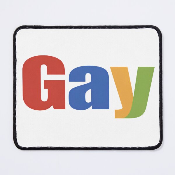 Item preview, Fun Ebay Logo GAY Lesbian Pride Rainbow Queer LGBTQ Novelty Happy Humor designed and sold by Space Ghettos.