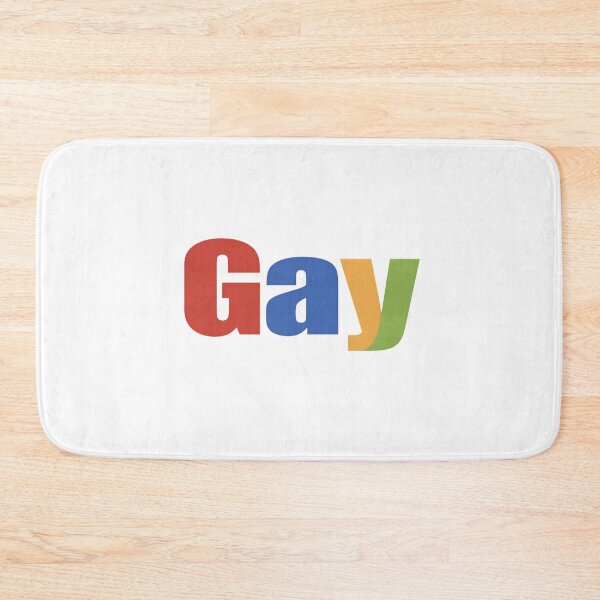 Item preview, Fun Ebay Logo GAY Lesbian Pride Rainbow Queer LGBTQ Novelty Happy Humor designed and sold by Space Ghettos.