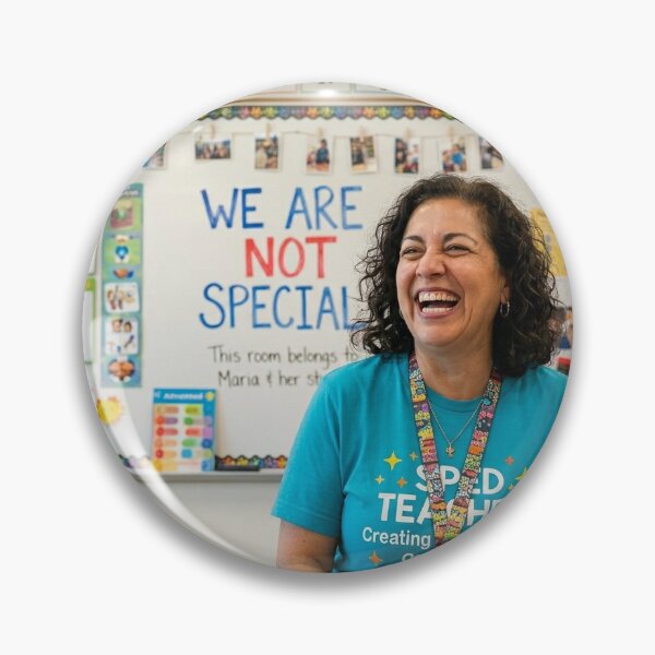 Item preview, *We Are Not Special - SPED Teacher Classroom Inclusion Quote Design* designed and sold by Petringo.