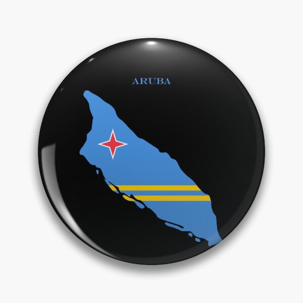 Item preview, Aruba Map Flag Silhouette Aruban Heritage Gift designed and sold by NTGUILTY.