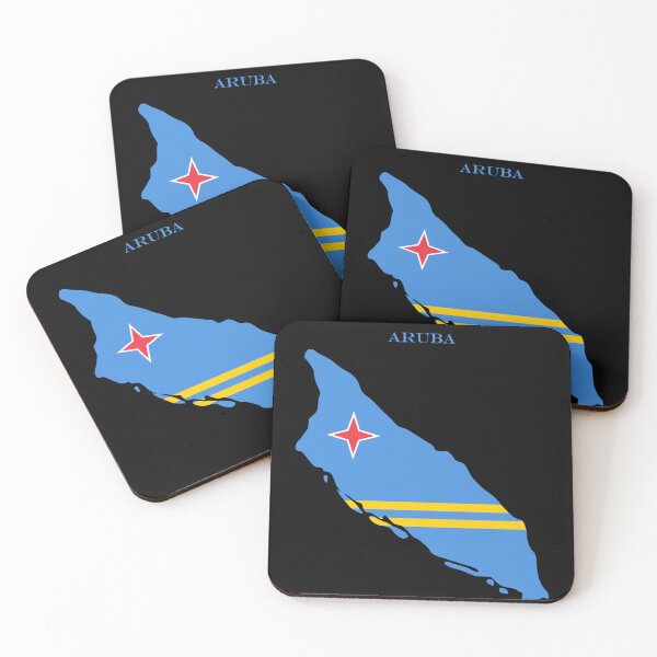 Item preview, Aruba Map Flag Silhouette Aruban Heritage Gift designed and sold by NTGUILTY.
